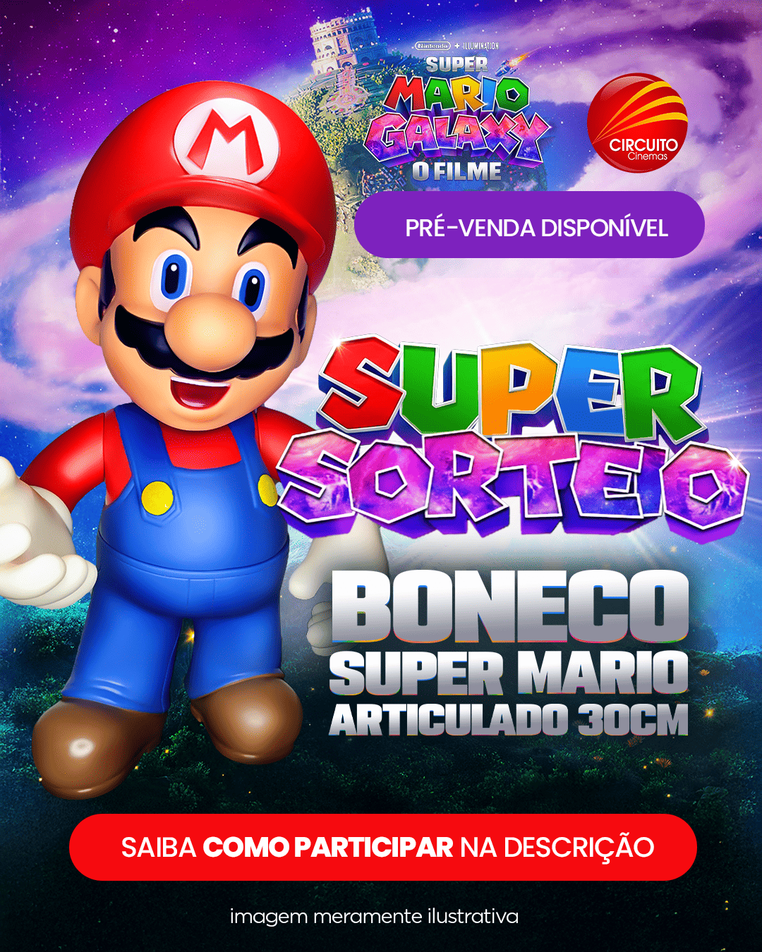 Sorteio Super Mario - Guarulhos